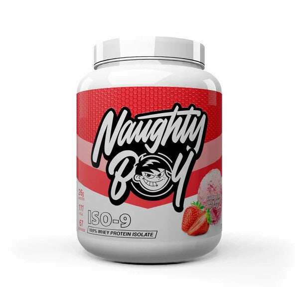 Naughty Boy Iso - 9, Strawberry Milkshake - 2010g