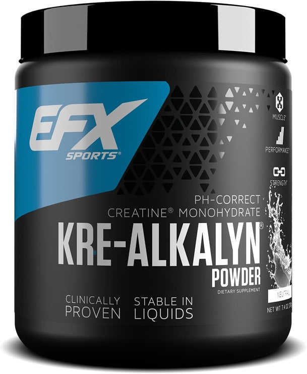 EFX Sports Kre - Alkalyn Powder, Unflavored - 210g