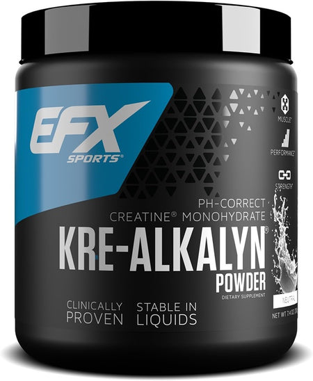 EFX Sports Kre - Alkalyn Powder, Unflavored - 210g