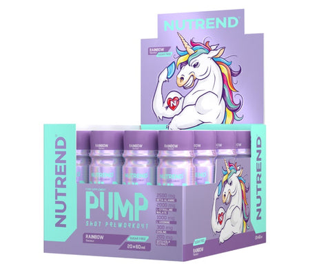 Nutrend Pump Pre - Workout Shot, Rainbow - 20 x 60 ml