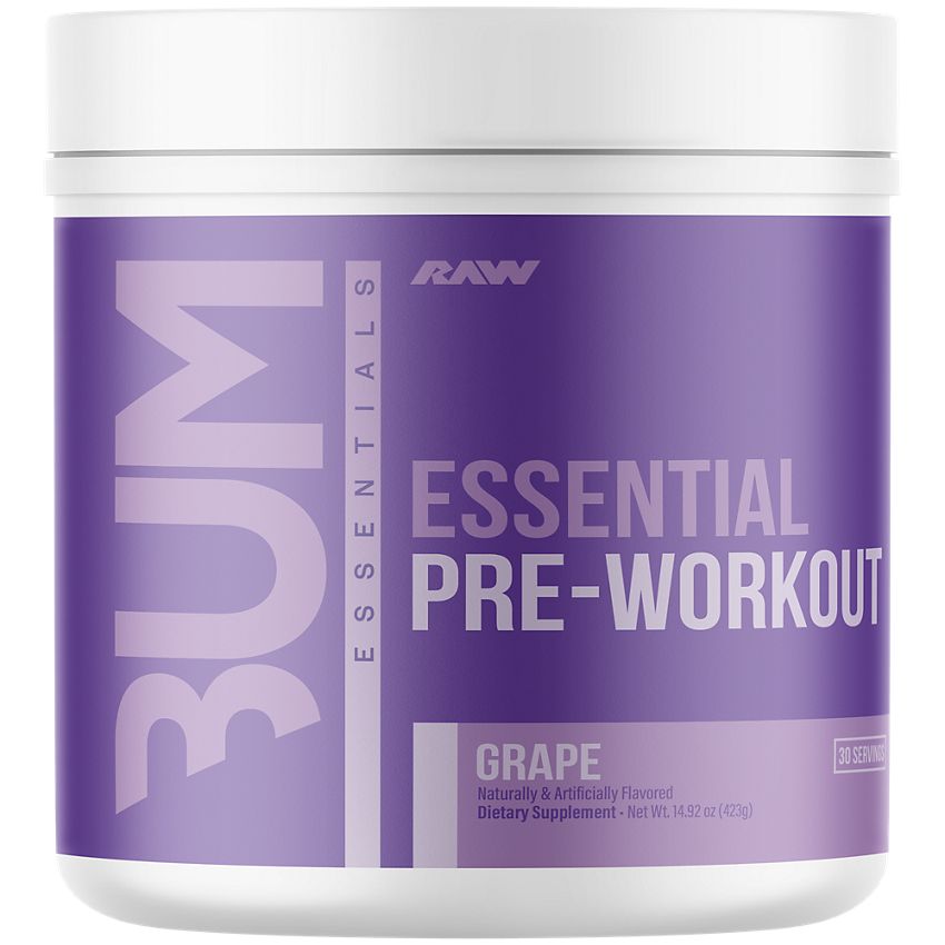 Raw Nutrition CBUM Essential Pre - Workout, Grape - 423g