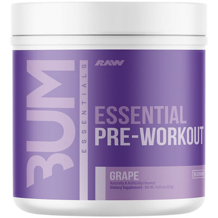 Raw Nutrition CBUM Essential Pre - Workout, Grape - 423g