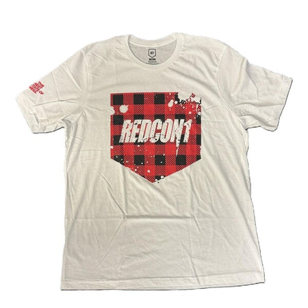 Redcon1 Red Plaid Shield T - Shirt - Small