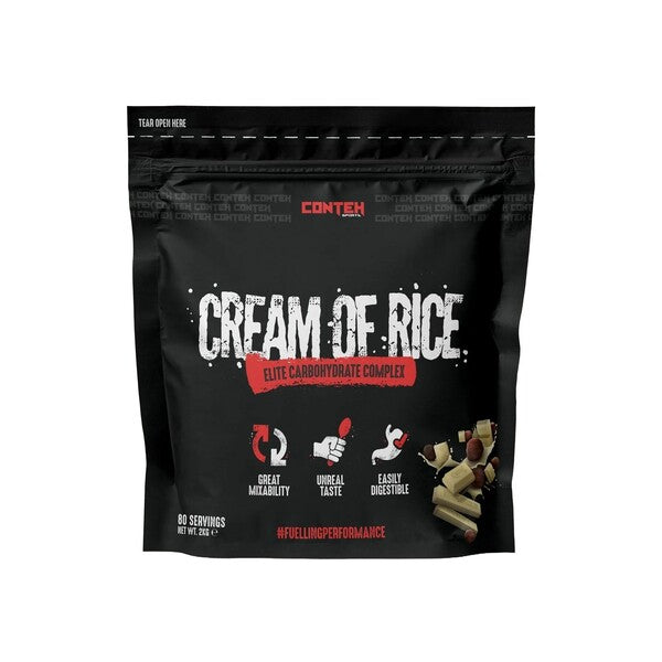 Conteh Sports Cream of Rice, White Chocolate Hazelnut - 2000g