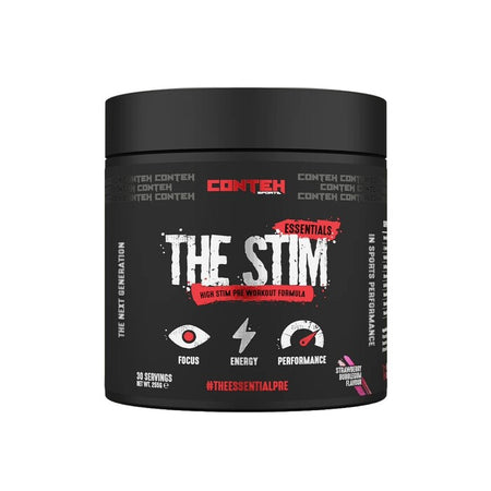 Conteh Sports The Stim Pre - Workout, Strawberry Bubblegum - 255g