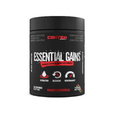 Conteh Sports Essential Gains, Strawberry Lime - 465g
