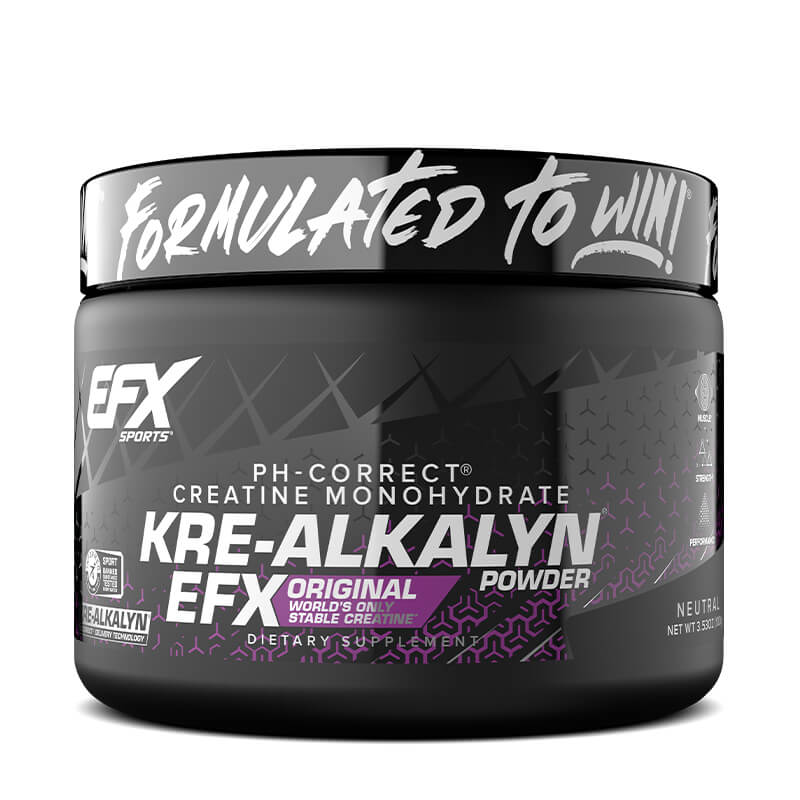 EFX Sports Kre - Alkalyn Powder, Unflavored - 100g