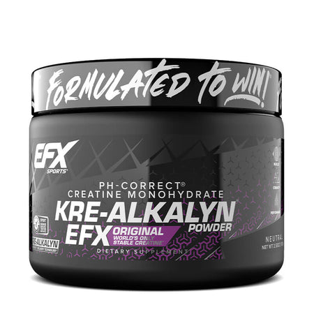 EFX Sports Kre - Alkalyn Powder, Unflavored - 100g