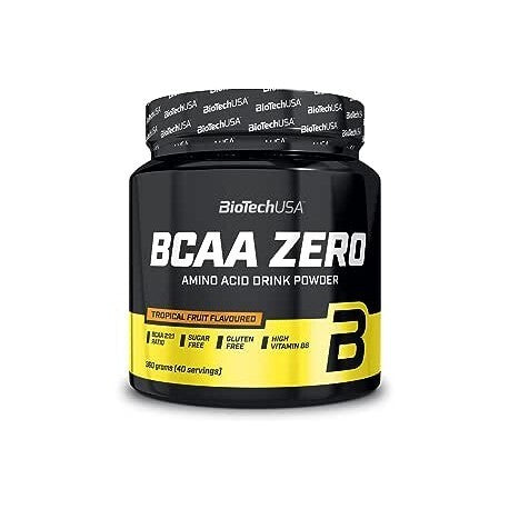 BioTechUSA BCAA Zero, Tropical Fruit - 360g