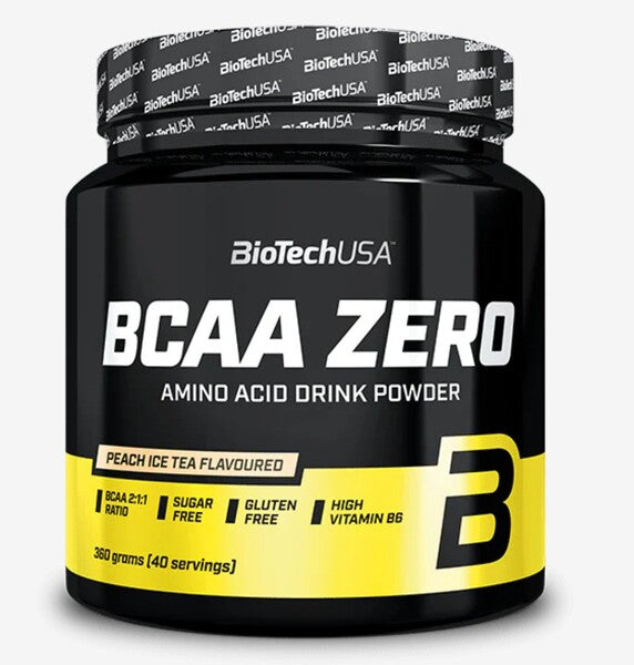 BioTechUSA BCAA Zero, Peach Ice Tea - 360g