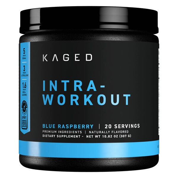 Kaged Muscle Intra - Workout, Blue Raspberry - 307g