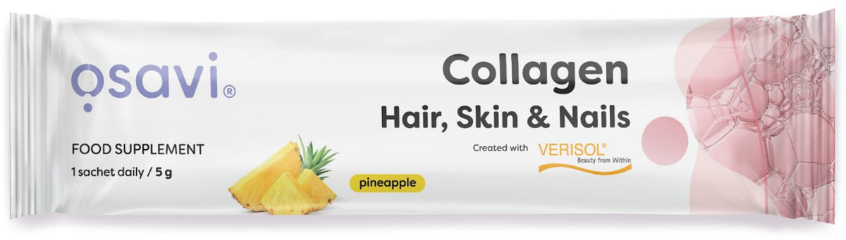 Osavi Collagen Peptides (Hair, Skin & Nails), Pineapple - 5g (1 serving)