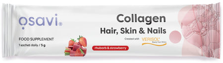 Osavi Collagen Peptides (Hair Skin & Nails), Rhubarb & Strawberry - 5g (1 serving)