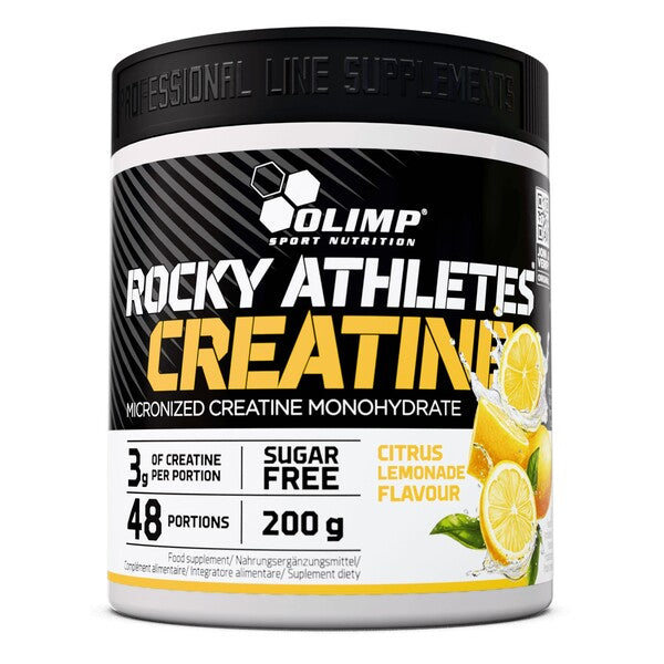 Olimp Nutrition Rocky Athletes Creatine, Citrus Lemonade - 200g