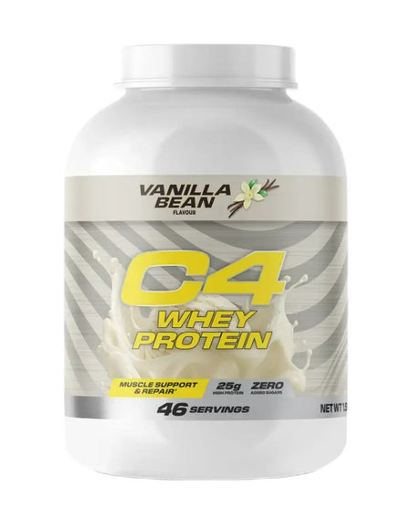 Cellucor C4 Whey Protein, Vanilla Bean - 1587g