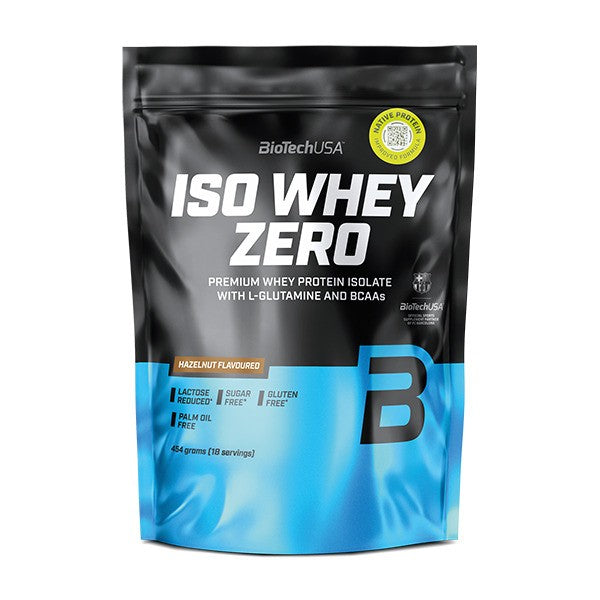 BioTechUSA Iso Whey Zero, Hazelnut - 454g