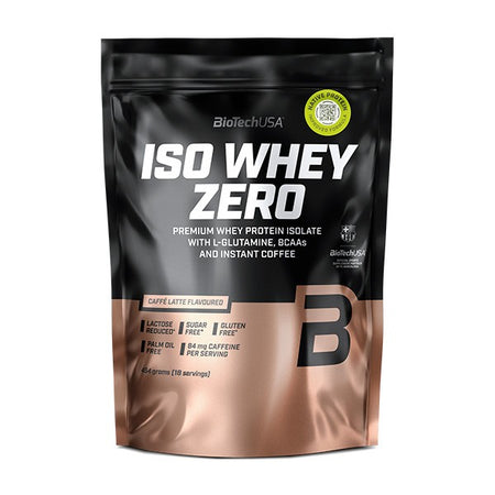 BioTechUSA Iso Whey Zero, Caffe Latte - 454g