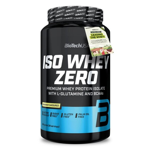 BioTechUSA Iso Whey Zero, Banana - 908g