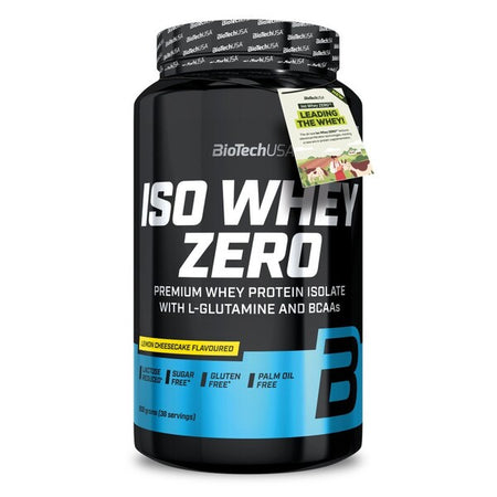BioTechUSA Iso Whey Zero, Lemon Cheesecake - 908g