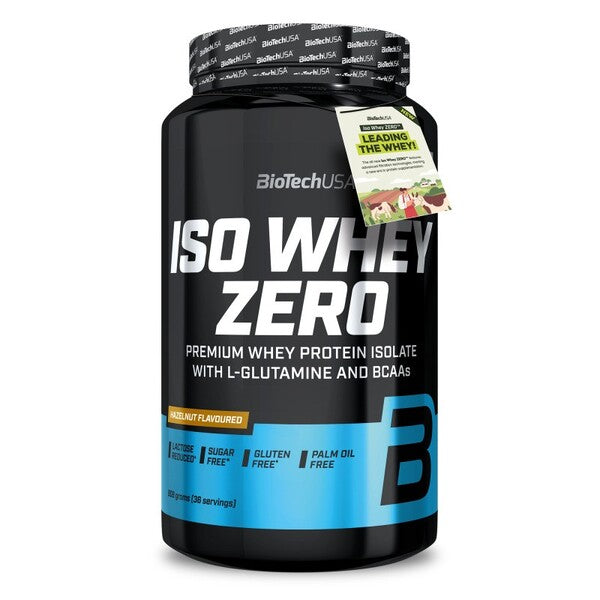 BioTechUSA Iso Whey Zero, Hazelnut - 908g