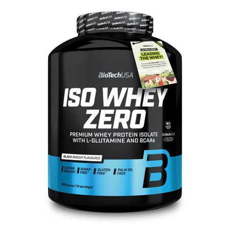 BioTechUSA Iso Whey Zero, Black Biscuit - 1816g