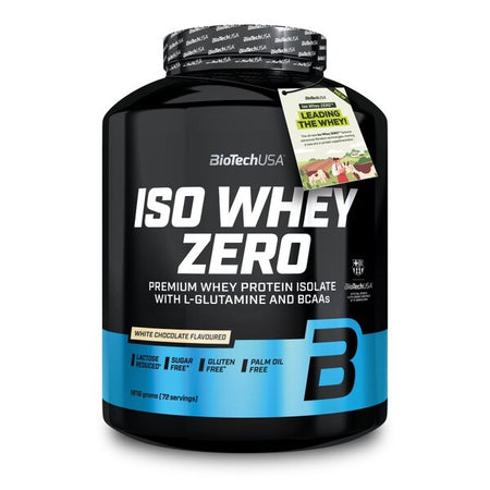 BioTechUSA Iso Whey Zero, White Chocolate - 1816g