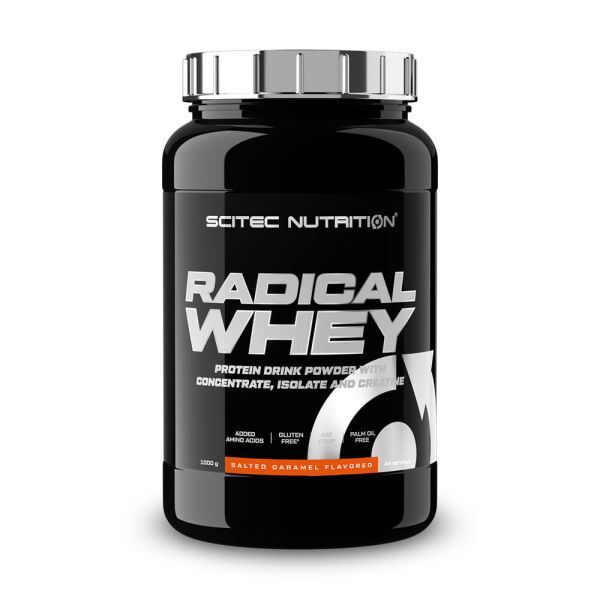 SciTec Radical Whey, Salted Caramel - 1000g