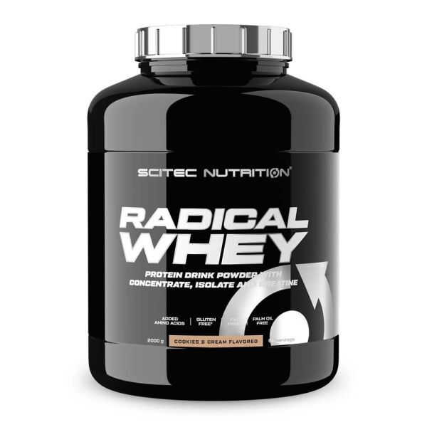 SciTec Radical Whey, Cookies & Cream - 2000g