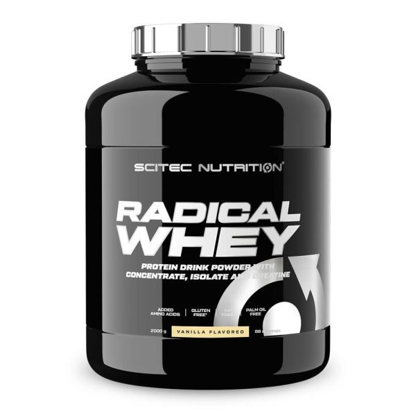 SciTec Radical Whey, Vanilla - 2000g