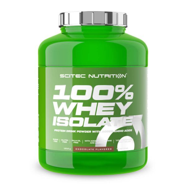 SciTec 100% Whey Isolate, Chocolate - 1816g