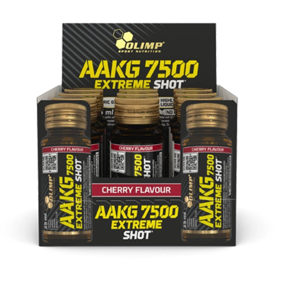 Olimp Nutrition AAKG 7500 Extreme Shot, Cherry - 9 x 25 ml