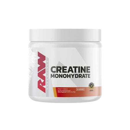 Raw Nutrition Creatine Monohydrate, Fruit Punch - 210g