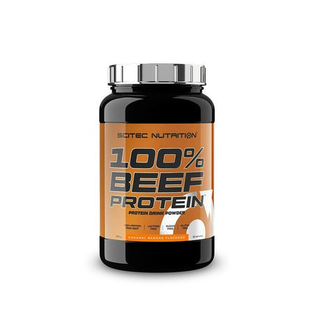 SciTec 100% Beef Protein, Caramel Banana - 900g