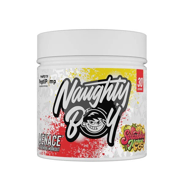 Naughty Boy Menace V2, Strawberry Mango - 210g