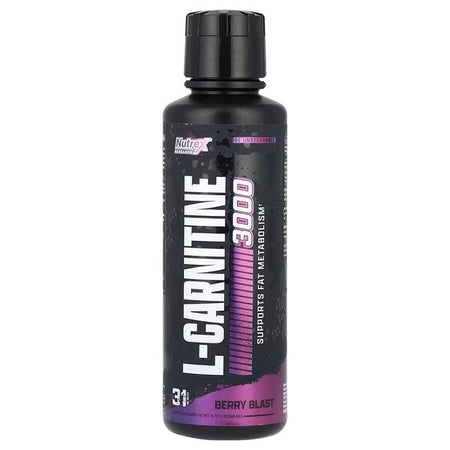 Nutrex Liquid Carnitine 3000, Berry Blast - 465 ml