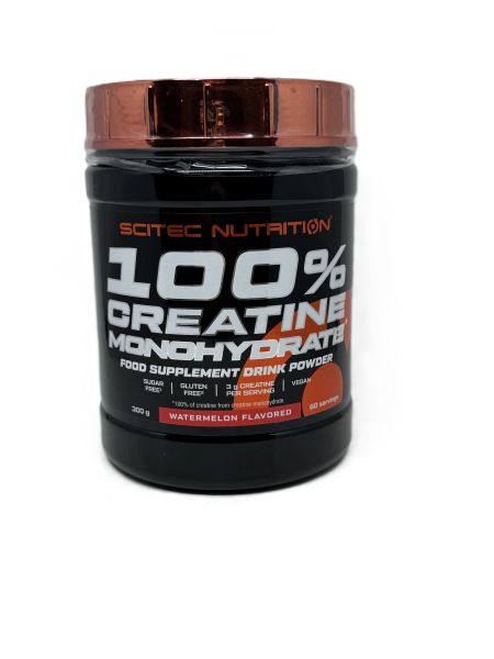 SciTec 100% Creatine Monohydrate, Watermelon - 300g