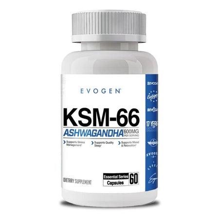 Evogen KSM - 66 Ashwagandha - 60 caps