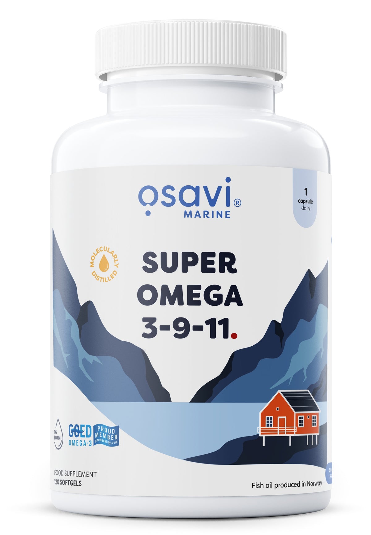 Osavi Super Omega 3 - 9 - 11 - 120 softgels