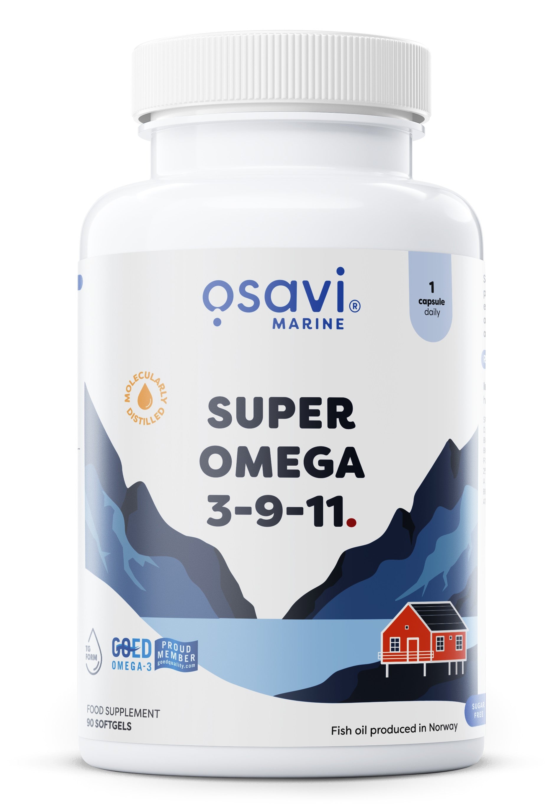 Osavi Super Omega 3 - 9 - 11 - 90 softgels