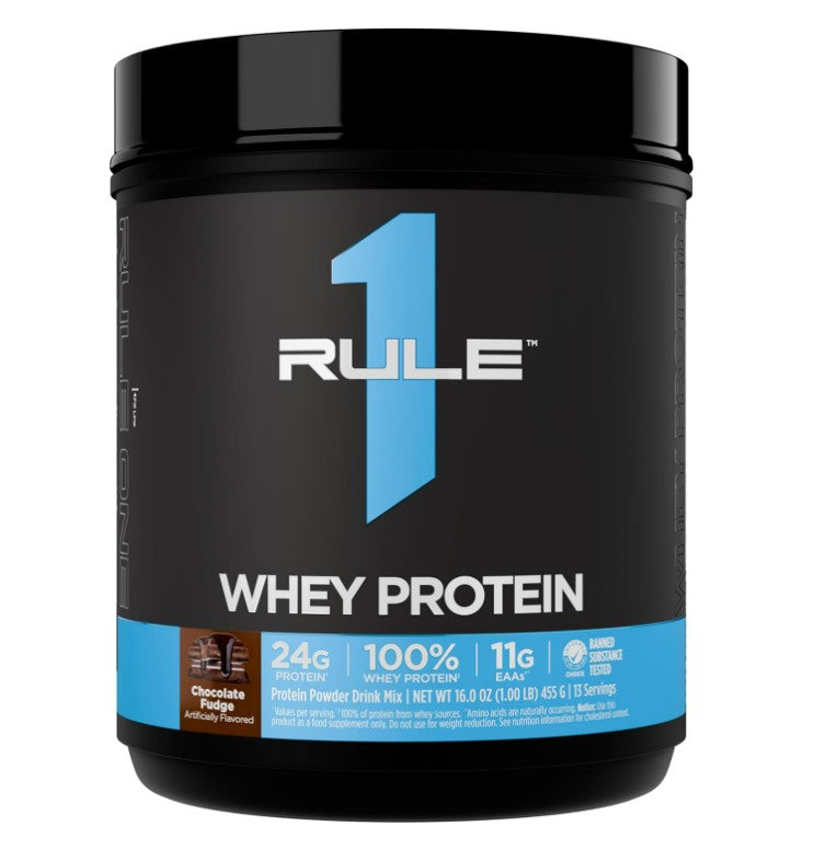 Rule One R1 Whey Blend, Chocolate Fudge - 455g
