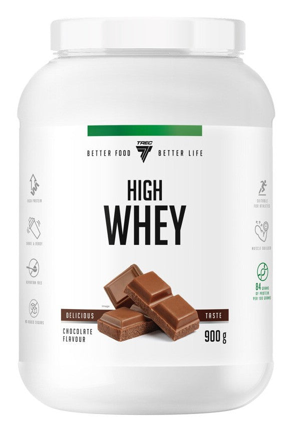 Trec Nutrition High Whey, Chocolate - 900g