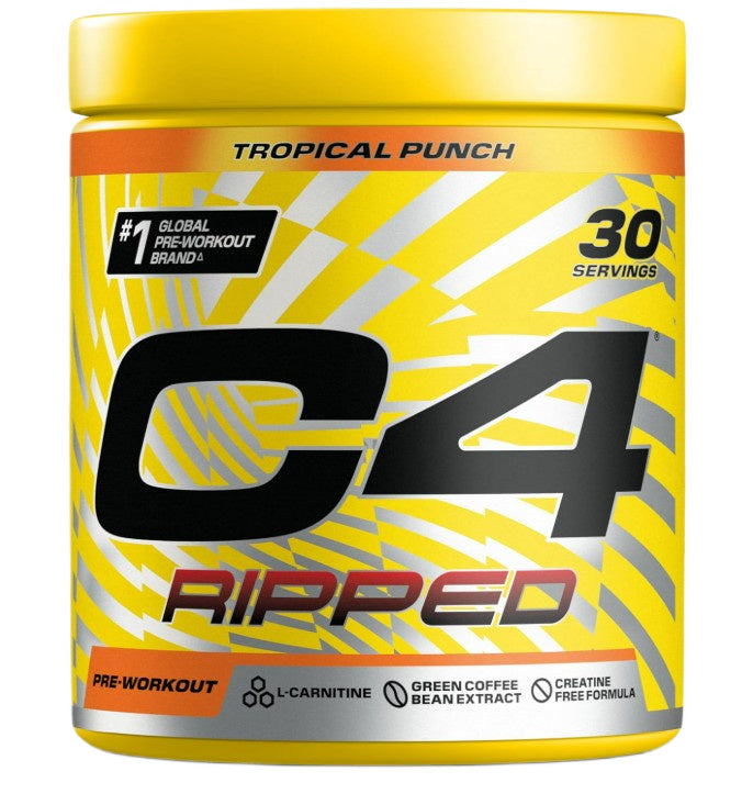 Cellucor C4 Ripped, Tropical Punch - 189g