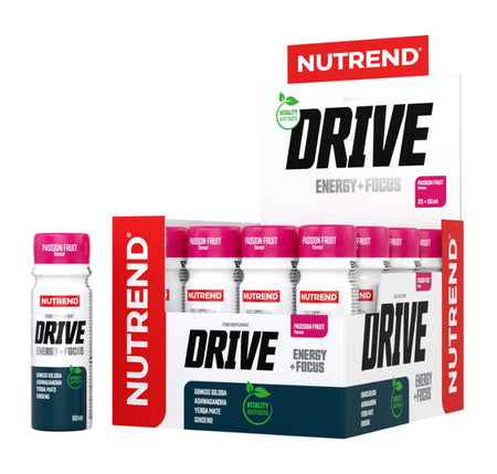 Nutrend Drive Shot, Passion Fruit - 20 x 60 ml