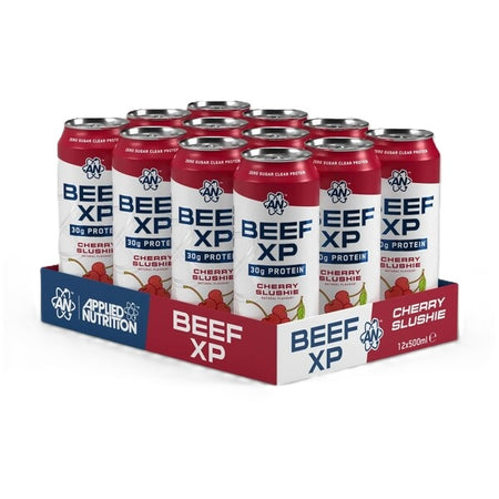 Applied Nutrition Beef XP Cans, Cherry Slushie - 12 x 500 ml