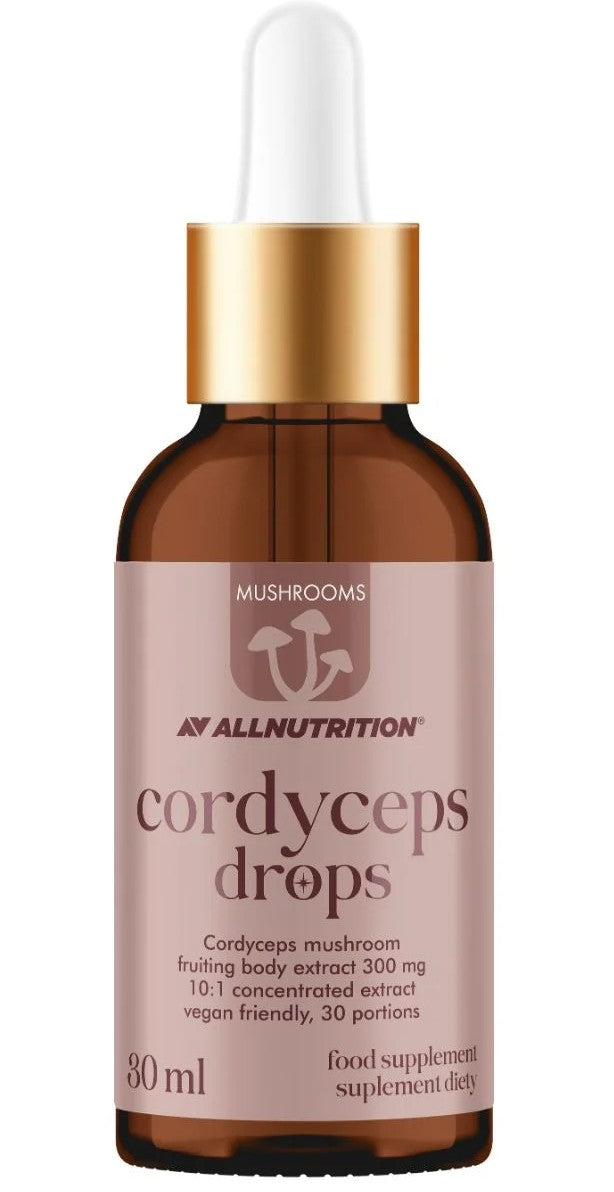 Allnutrition Mushrooms Cordyceps Drops, 300mg - 30 ml