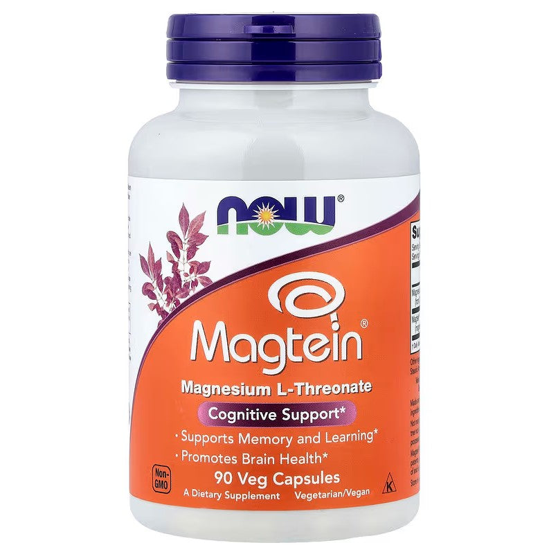 NOW Foods Magtein Magnesium L - Threonate - 90 vcaps