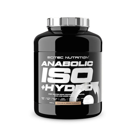 SciTec Anabolic Iso + Hydro, Cookies & Cream - 2000g