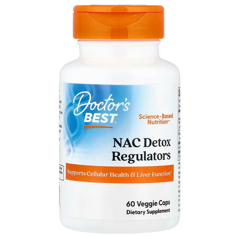 Doctor's Best NAC Detox Regulators - 60 vcaps