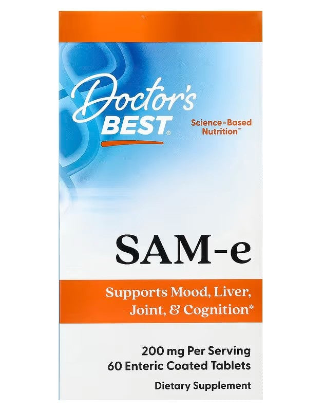 Doctor's Best SAM - e, 200mg - 60 tablets