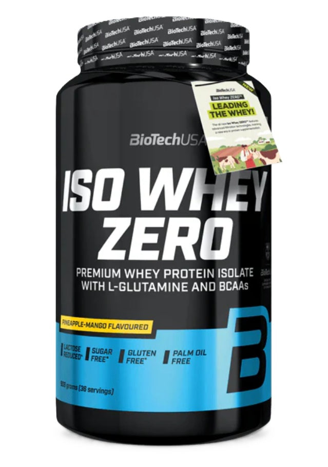 BioTechUSA Iso Whey Zero, Pineapple - Mango - 908g